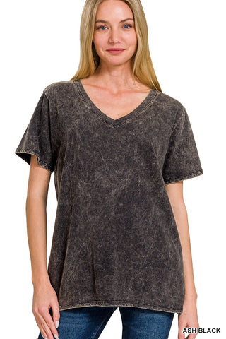 Zenana V Neck Tee