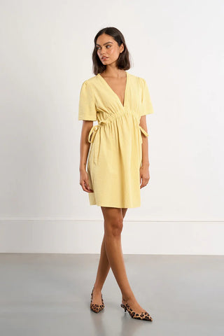 Molly Bracken Yellow Mini Dress