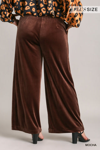 Brown Velvet Pant