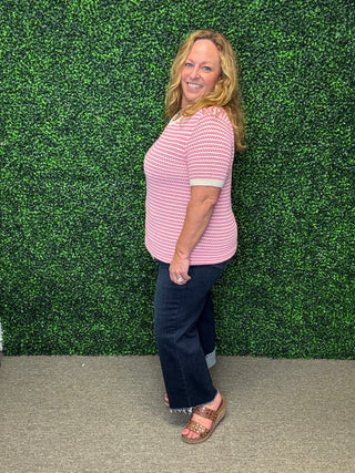 Easy Breeze Striped Sweater