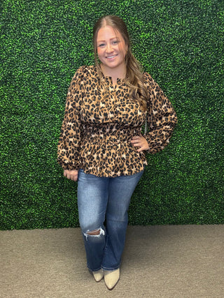 The Wild Grace Leopard top