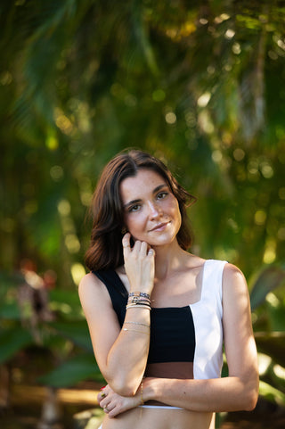 K’Lani Wild hair tie and bracelet set