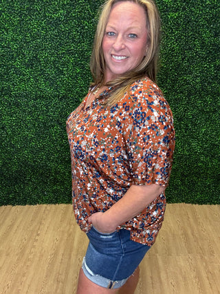 Splatter Dots Top