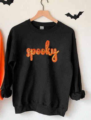 Spooky Sequin Sweatshirt