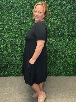 Zenana Knit Dress Short Sleeve