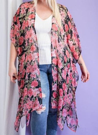 Whispering Petals Kimono