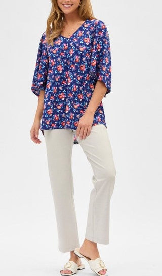 Cali Floral Top