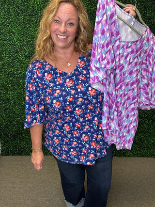 Cali Floral Top