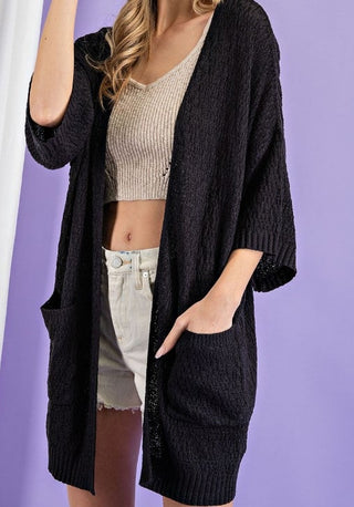 Serenity Plus Size Dolman Sleeve Cardigan