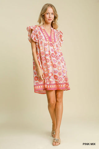 Floral Fusion Dress