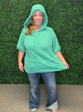 Heimish Green Hoodie