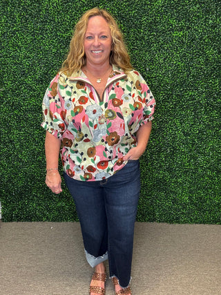 The Painted Petals Blouse