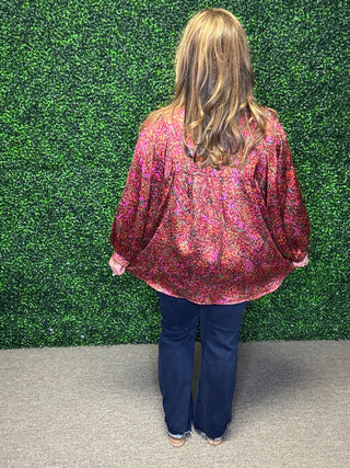 The Autumn Luxe Ruffle Blouse