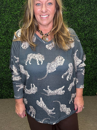 Wild About it Tiger Top