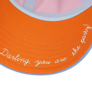 Big Bow Energy Hat (Striped)