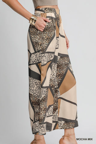 Satin Wide Leg Pants