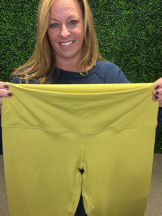 Pear Green Capri Legging
