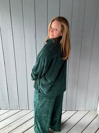 Palm Chenille Pant