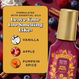 Poo~Pourri Fall LTO 2oz Spice Spritz 2025 Boxed