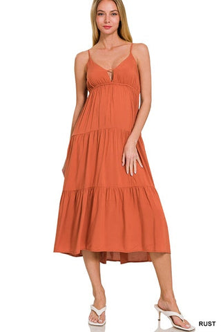 V-Nevk Strappy Maxi by Zenana