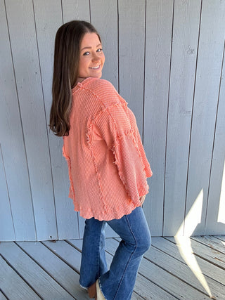 Peachy Hearts Top