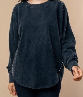 Studded Pullover
