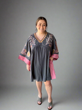 Embroidered Girly Dress