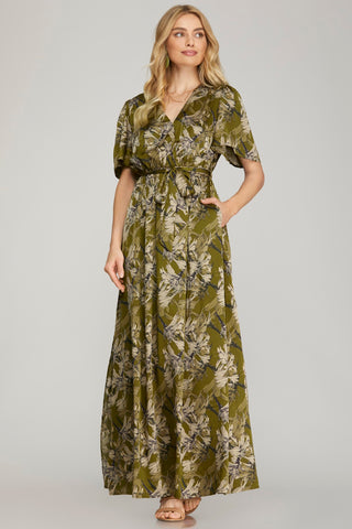 Silhouette Maxi Dress