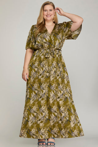 Silhouette Maxi Dress