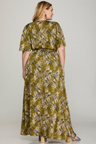Silhouette Maxi Dress