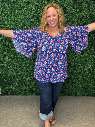 Cali Floral Top