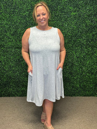 Zenana Knit Dress Sleeveless