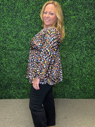 Check Me Out Blouse by Entro