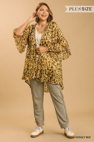 Sheer Animal Kimono