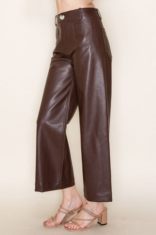 Faux Leather Pant