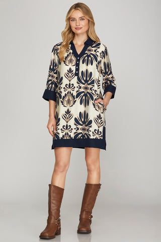 Seaside Tapestry Dress