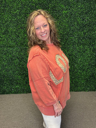 Love Spice Leopard Pullover