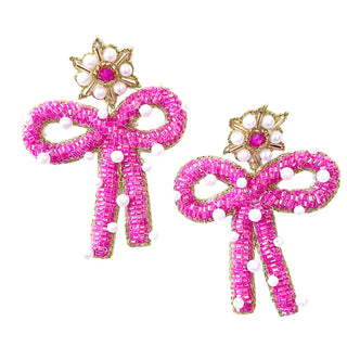 Preppy Bow Earrings