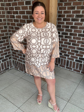 Molly Bracken Diane Printed Dress