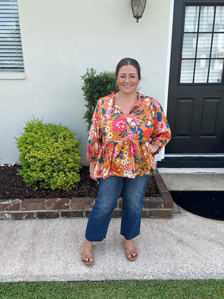 Flowers Baby Top