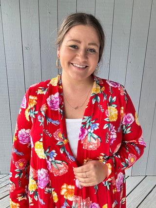 Floral Fun Cardi