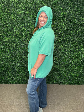 Heimish Green Hoodie