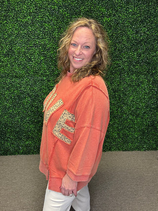 Love Spice Leopard Pullover