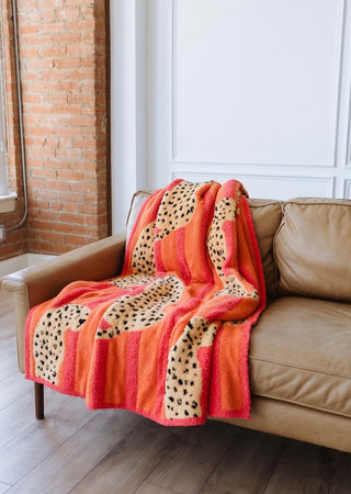 Cozy Lux Blanket Cheetah