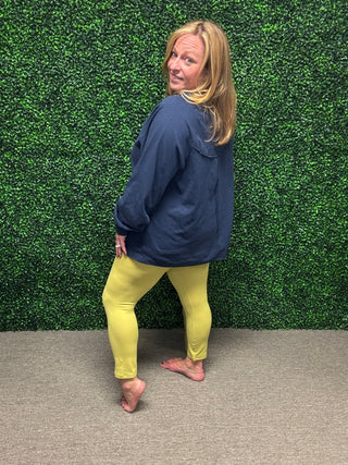 Pear Green Capri Legging