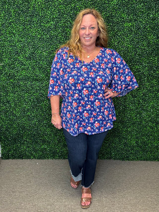 Cali Floral Top