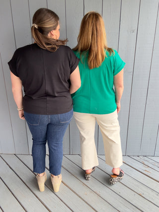 Cotton Modal Slub Tee