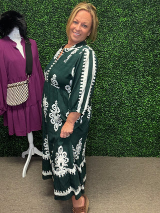 Hunter Beauty Midi Dress