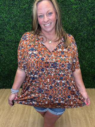 Splatter Dots Top