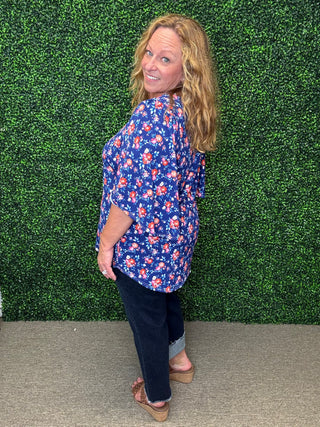 Cali Floral Top